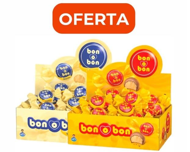 Caramelos Rellenos BUTTER TOFFEES Bon o Bon x 137u. (B x 6u.)