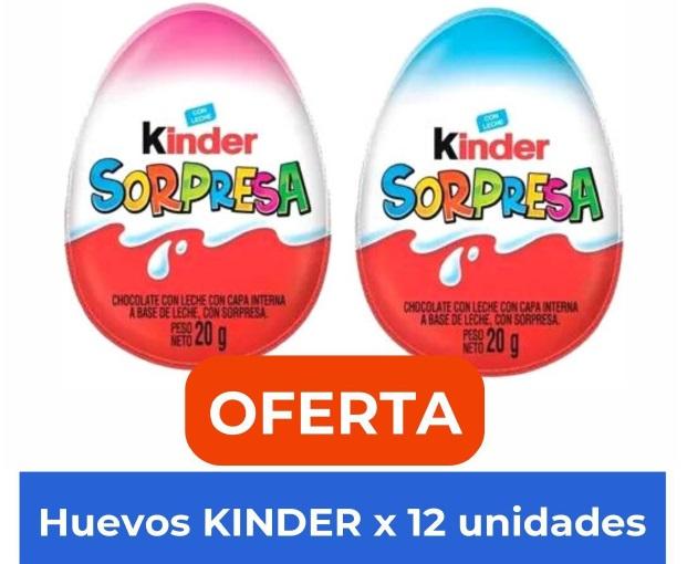 Huevos KINDER Nene x 12u. (Bulto x 8u.)