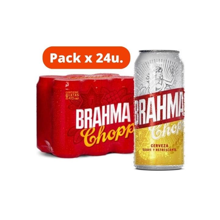 Cerveza BRAHMA x 473Cc. (PACK x 24u.)