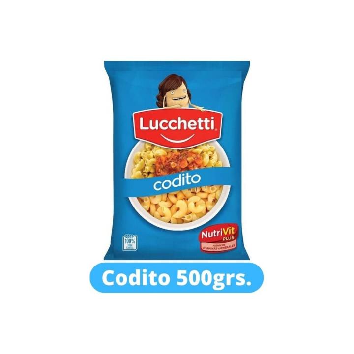 Fideos \"Codito\" LUCCHETTI (B x 15u)