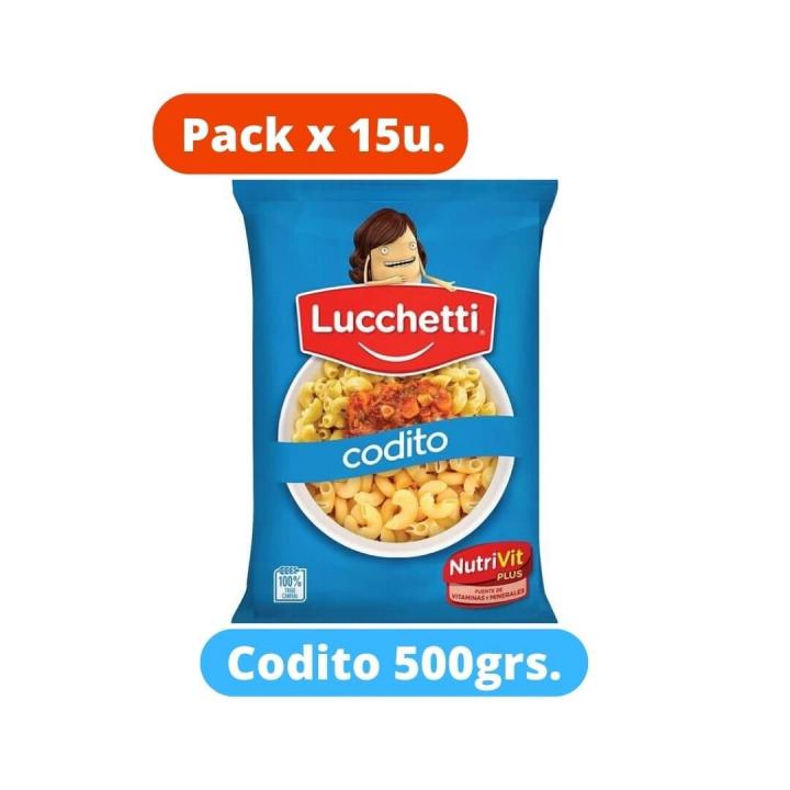 Fideos Codito LUCCHETTI (B x 15u.)