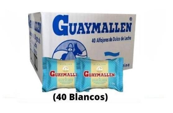 Alfajor GUAYMALLEN Simple Blanco (CAJA x 40u.)