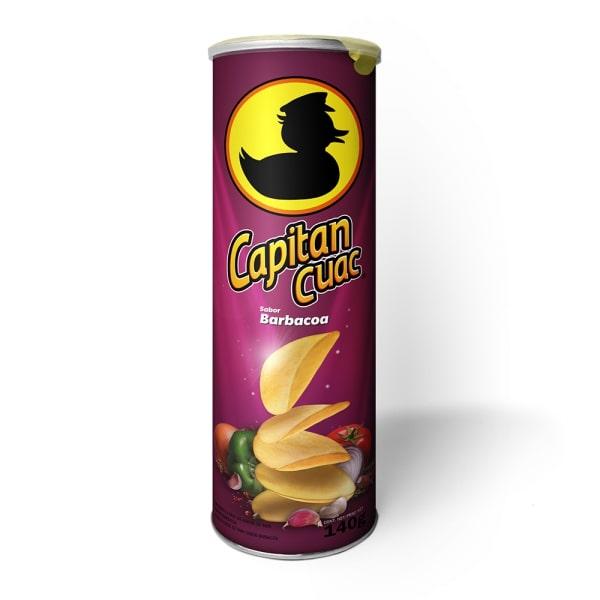 Papas Fritas CAPITAN CUAC Barbacoa. (B x 20u.)