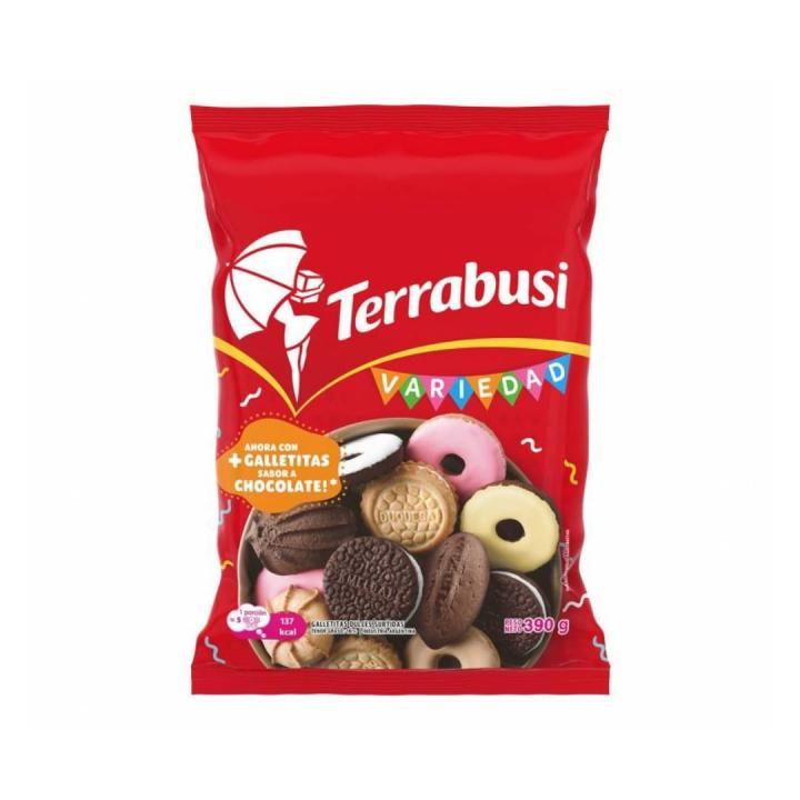 Galletitas TERRABUSI Variedad x 390grs. (B x 20u.)