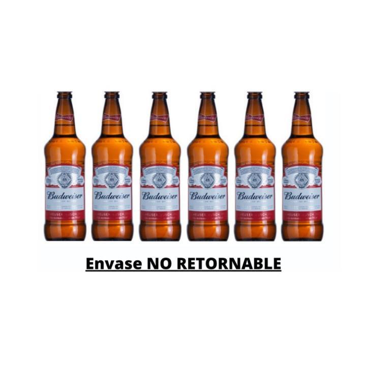 Cerveza BUDWEISER x 710Cc. (PACK x 6u.)