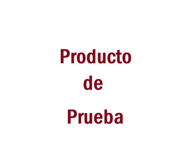 Producto prueba